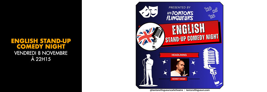 ENGLISH STAND-UP COMEDY NIGHT